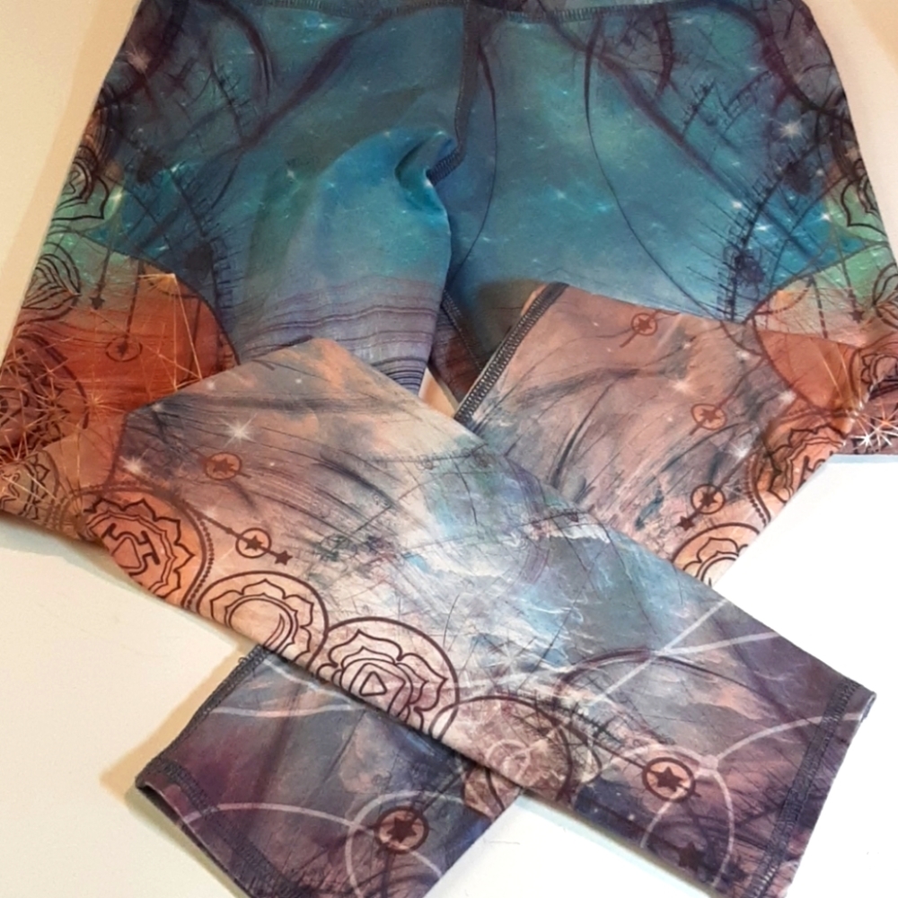 Evolution And Creation Chakra Celestial Leggings - image 6